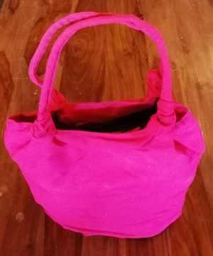 Golyó táska egyszínű - Pink