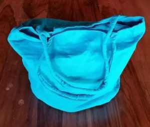 Golyó táska egyszínű - Türkiz