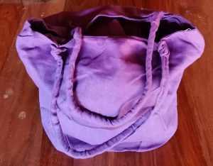 Golyó táska egyszínű - Lila