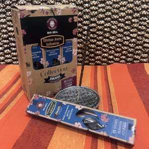 Big Bell Divine Aura Infusion Smudge sticks füstölő pálcika - nag champa-benzoin