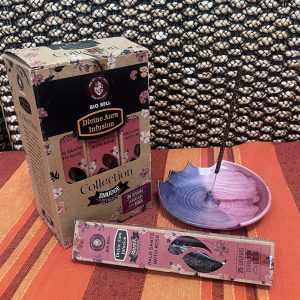 Big Bell Divine Aura Infusion Smudge sticks füstölő pálcika - palo santo-rose