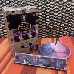 Big Bell Divine Aura Infusion Smudge sticks füstölő pálcika - palo santo-levender