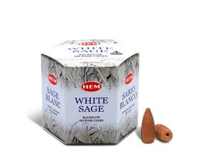 HEM bacflow füstölő 40db-os - fehér zsálya