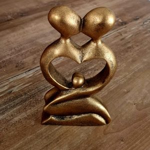 Család szíve szobor