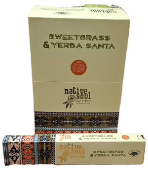 Green tree Native soul füstölő - Sweetgrass & Yerba santa