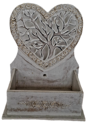 Szív-életfa tároló