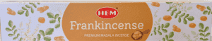 HEM Frankincense (Fenyőtömjén) premium masala füstölő doboz
