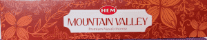 HEM Mountain Valley (Hegyi völgy) premium masala füstölő doboz
