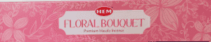 HEM Floral Bouquet (Virágcsokor) premium masala füstölő doboz