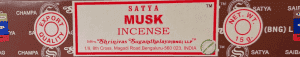 Satya Musk (Pézsma) premium masala füstölő doboz